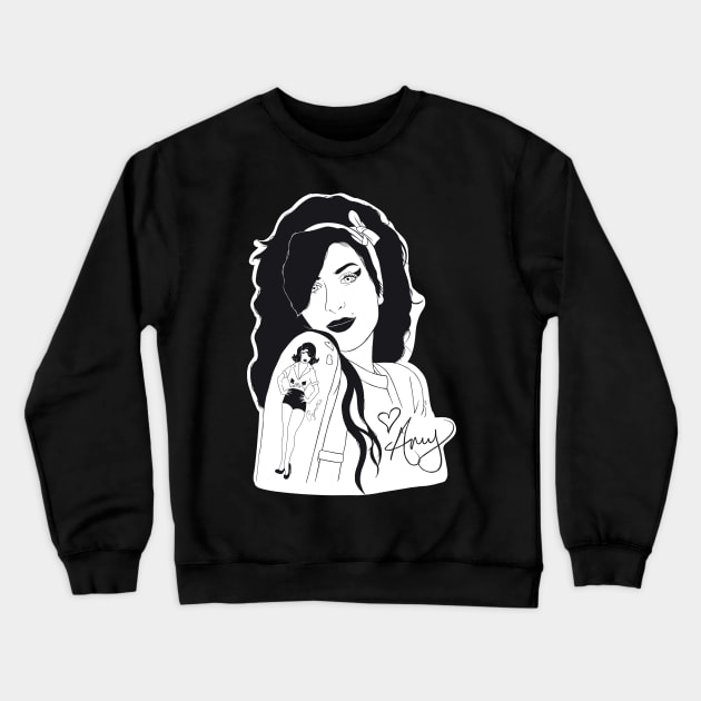 Amy2 Crewneck Sweatshirt by estanisaboal